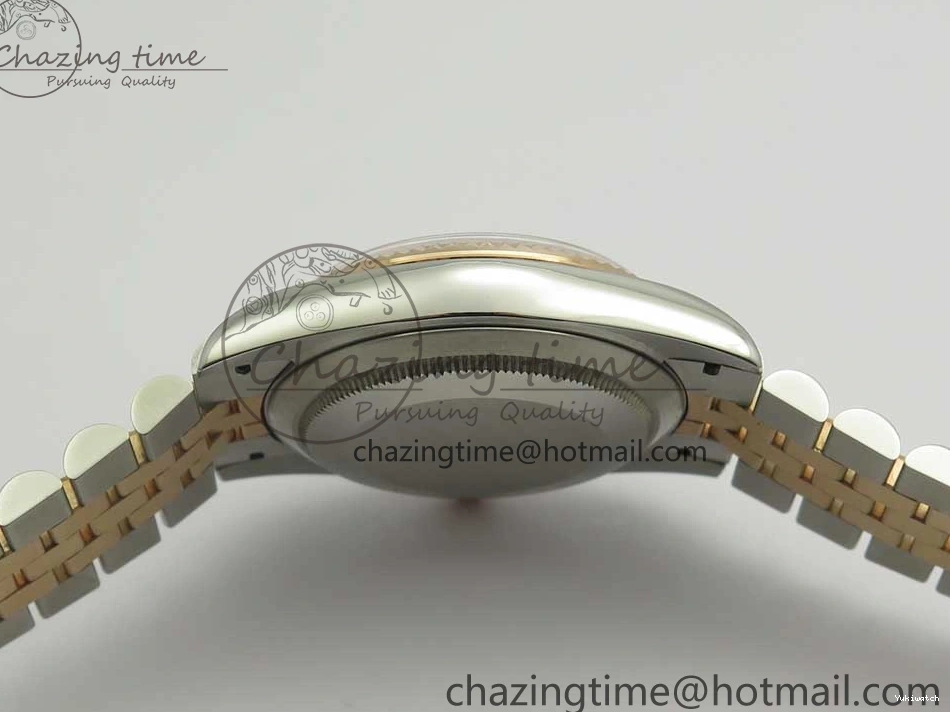 Jubilee RG Dial RG GMF SS 904 Wrapped on RG A2836 Roman Bracelet SS 36mm DateJust Wrapped 116231 0323